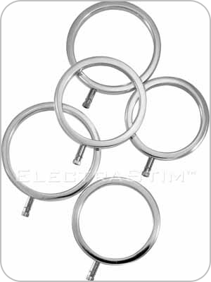 E-Stim Electrode EM2120 Cock Ring Set