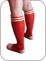 latex rubber  football sock 